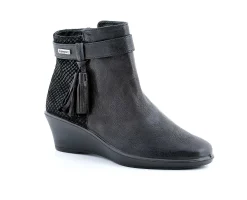 Botas De Salto Alto^Camport Bota Silver Preto
