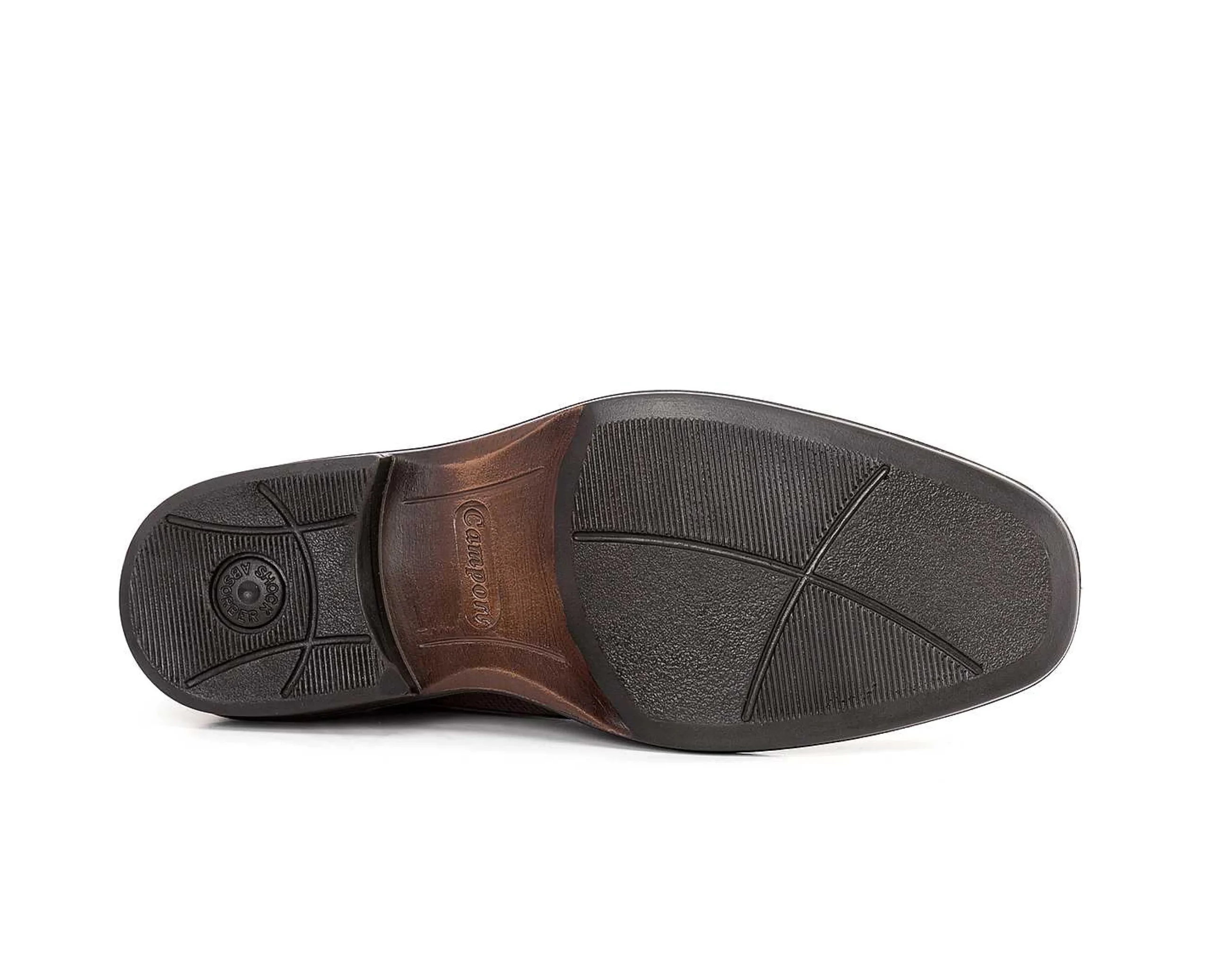Sapatos^Camport Sapato Nobleman Castanho Selim