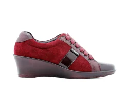 Sapatilhas^Camport Sapato Silver Bordeaux