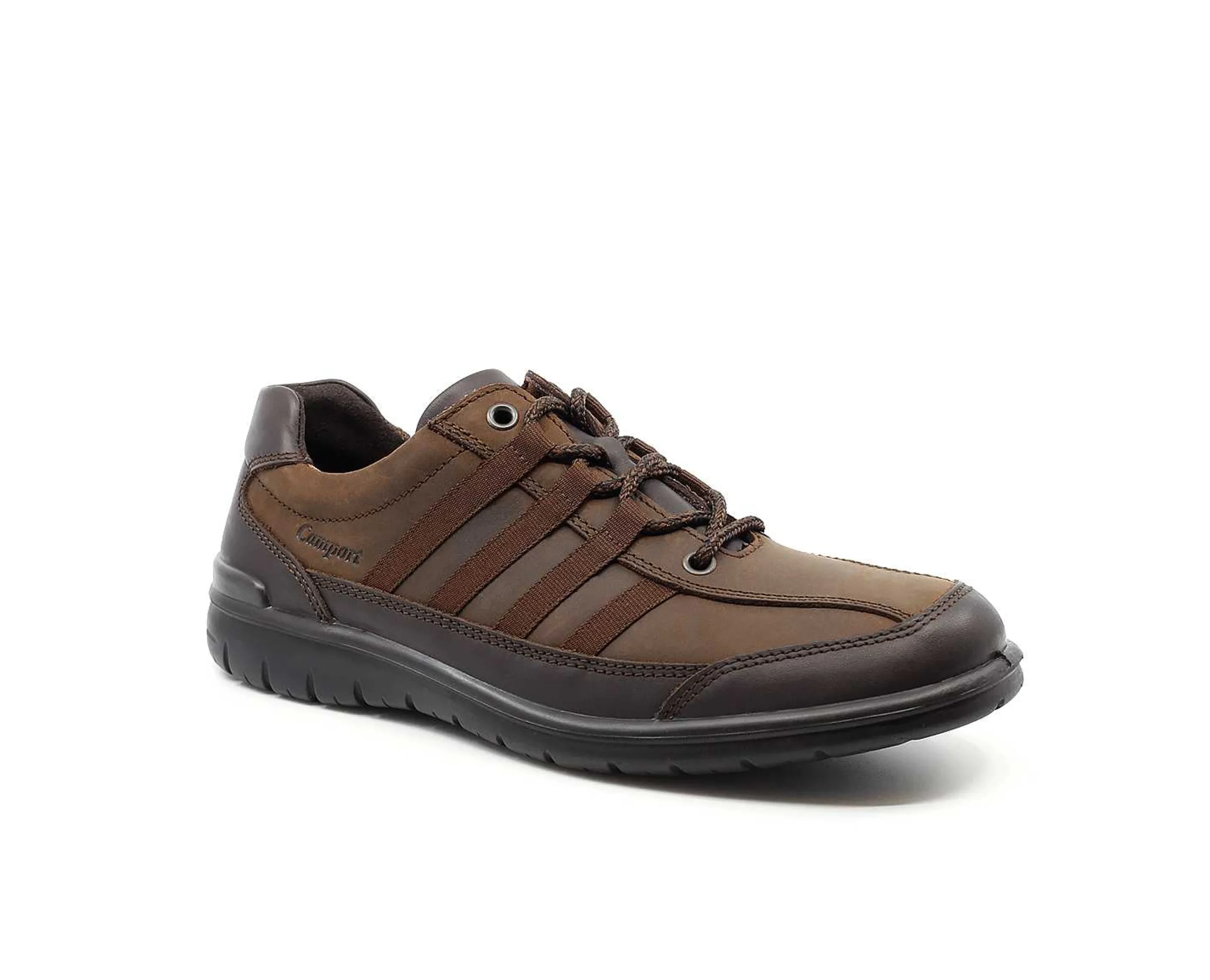 Sapatos^Camport Sapato Softwalk Castanho Escuro