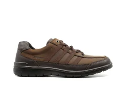 Sapatos^Camport Sapato Softwalk Castanho Escuro