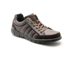 Sapatos^Camport Sapato Walking Castanho Escuro